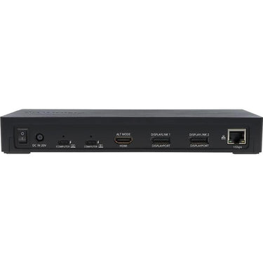 Visiontek VT4950 KVM USB-C Docking Station in Black - 901520