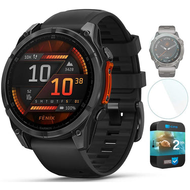 Garmin Fenix 8 47 mm AMOLED Slate Gray with Screen Protector & 2 Year Warranty