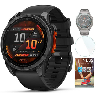 Garmin Fenix 8 47 mm AMOLED Slate Gray with Fitness Suite & Screen Protector