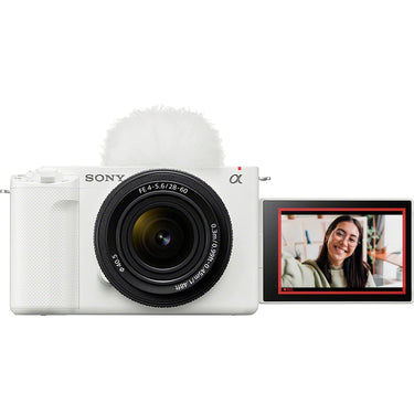 Sony ZV-E1 Full Frame Mirrorless Vlog Camera White + 28-60mm Lens + Extended Warranty
