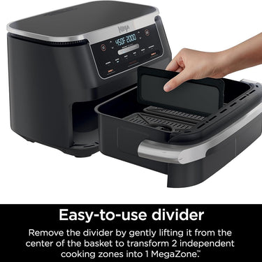 Ninja DZ071 Foodi 6-in-1 FlexBasket Air Fryer with 7-QT MegaZone (Refurbished)