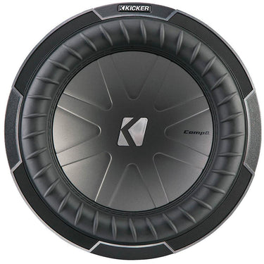 Kicker CompQ10 Q-Class 10-Inch (25cm) Subwoofer, Dual Voice Coil 2-Ohm