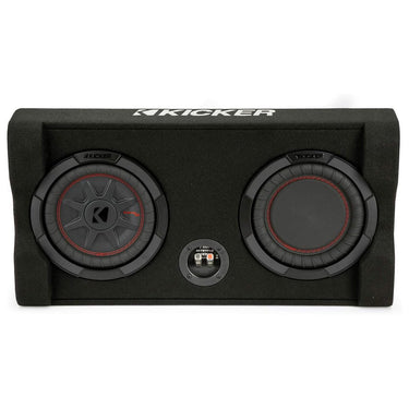 Kicker 48TRTP82 TRTP 8-inch Thin Down Firing Subwoofer Passive Radiator Enclosure 2-Ohm