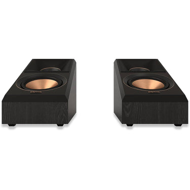 Klipsch RP-500SA II Surround Sound Speakers, Versatile, Dolby Atmos & DTS (Ebony, Pair)
