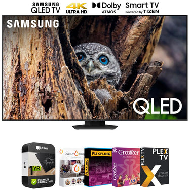 Samsung QN85Q80D 85" QLED 4K Smart TV (2024) w/ Warranty + Movies Streaming Pack