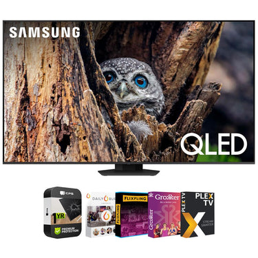 Samsung QN85Q80D 85" QLED 4K Smart TV (2024) w/ Warranty + Movies Streaming Pack