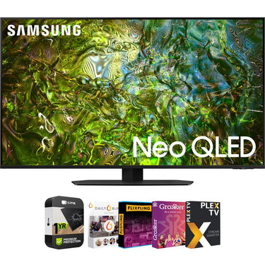 Samsung QN65QN90DA 65" Neo QLED 4K Smart TV (2024) w/ Warranty + Movies Streaming Pack