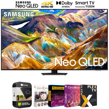 Samsung QN85QN85DB 85" Neo QLED 4K Smart TV (2024) w/ Warranty + Movies Streaming Pack
