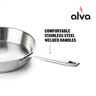 Alva Maestro Stainless Steel Nonstick Frying Pan Skillet 8 inch