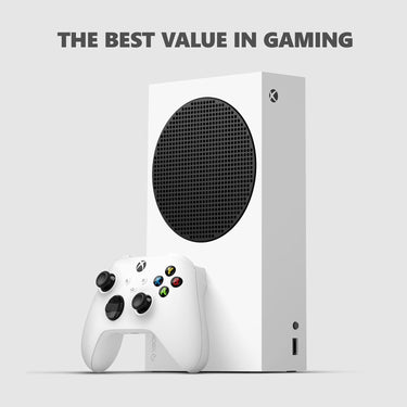 Microsoft Xbox Series S 1TB All-Digital Console (Disc-Free Gaming) - Robot White