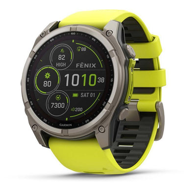 Garmin Fenix 8 51mm Solar Sapphire Titanium + Fitness Suite & Screen Protector