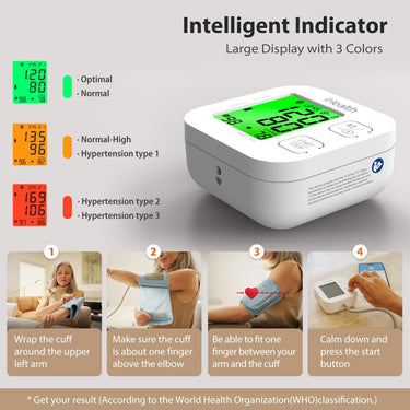 iHealth Track Blood Pressure Monitor - Bluetooth, Smart, Wide Range Cuff, iOS/Android