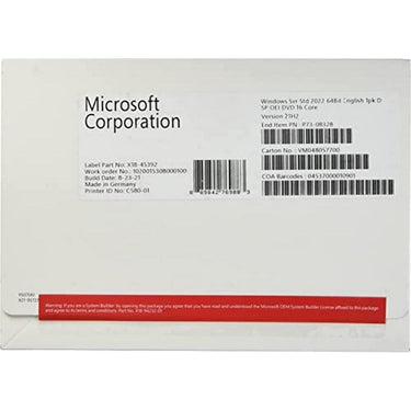 Microsoft Windows Server 2022 Standard License - P73-08328
