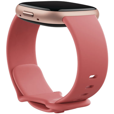 Fitbit Infinity Band, 24mm Attach,Pink Sand,(Large), Sense 2, Sense, Versa 4 & Versa 3