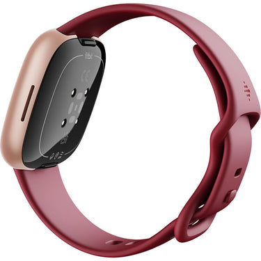 Fitbit Versa 4 Fitness Smartwatch, Beet Juice/Copper Rose Aluminum