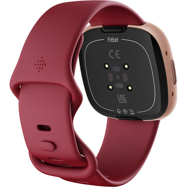 Fitbit Versa 4 Fitness Smartwatch, Beet Juice/Copper Rose Aluminum