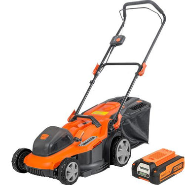 Deco Home Cordless Lawn Mower 16" Deck 40V Battery, Push Start, 45L Bag Open Box