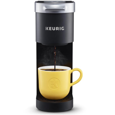 Keurig K-Mini Single Serve Coffee Maker, Compact 6-12oz Brewer, Black, Refurbished