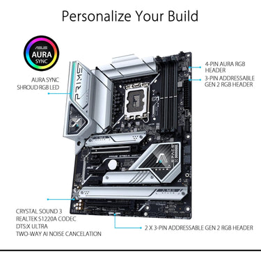 Asus Prime Z790-A WiFi 6E LGA 1700 ATX AI Gaming Motherboard