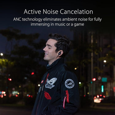 Asus ROG Cetra II in-Ear Gaming Headphones - Earbuds, Microphone, ANC, USB-C