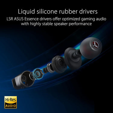 Asus ROG Cetra II in-Ear Gaming Headphones - Earbuds, Microphone, ANC, USB-C