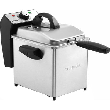 Cuisinart CDF-130 Deep Fryer, 2 Quart, Stainless Steel, Refurbished