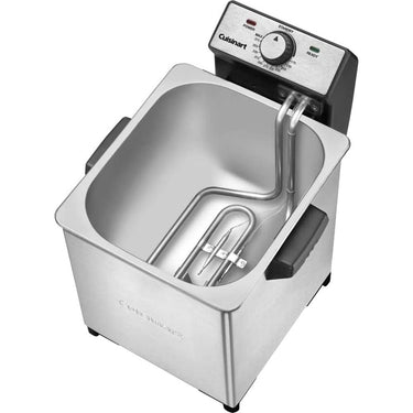 Cuisinart CDF-130 Deep Fryer, 2 Quart, Stainless Steel, Refurbished