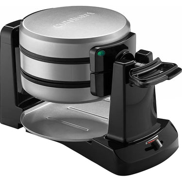 Cuisinart WAF-F40 Double Flip Belgian Waffle Maker Black/Stainless (Refurbished)