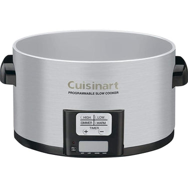 Cuisinart PSC-350 3.5 Quart Programmable Slow Cooker, Stainless Steel, Refurbished