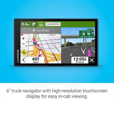 Garmin dezl OTR620 6" GPS Truck Navigator, Satellite Imagery w/ Accessories Bundle