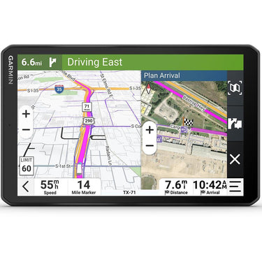 Garmin dezl OTR820 8" GPS Truck Navigator, Satellite Imagery w/ Accessories Bundle