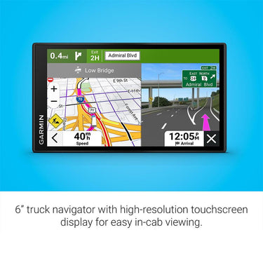 Garmin dezl OTR620 6" GPS Truck Navigator Satellite Imagery with 2 Year Warranty