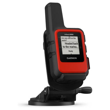 Garmin inReach Mini 2 Compact Satellite Communicator Marine Bundle Flame Red