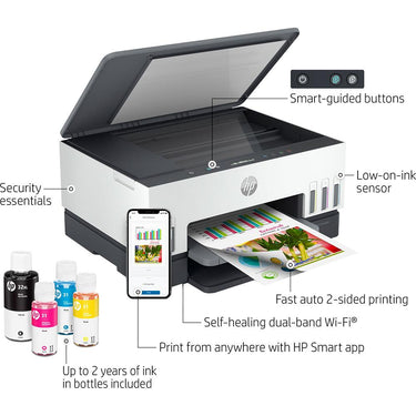 Hewlett Packard Smart Tank 6001 Wireless Inkjet All-in-One Printer (2H0B9A)