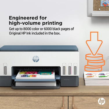 Hewlett Packard Smart Tank 6001 Wireless Inkjet All-in-One Printer (2H0B9A)