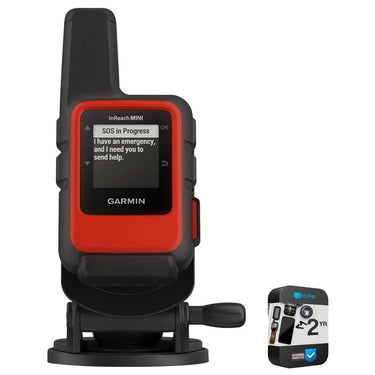 Garmin inReach Mini 2 Compact Satellite Communicator Marine Bundle w/ Warranty Kit