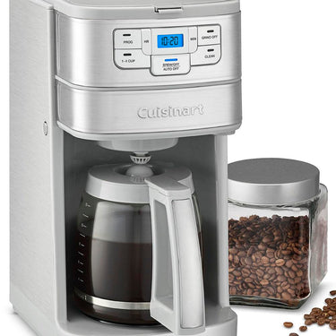 Cuisinart Automatic Grind and Brew 12-Cup Coffeemaker, Stainless Steel - Open Box