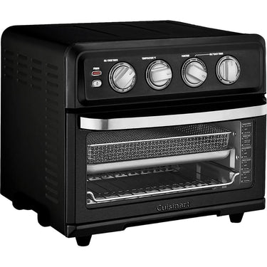 Cuisinart Air Fryer + Convection Toaster Oven, 8-1 Oven, Matte Black, Refurbished