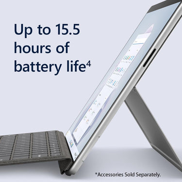 Microsoft Surface Pro 9 13" Touch Tablet, Intel i7, 16GB/512GB Platinum QIX-00001 Open Box