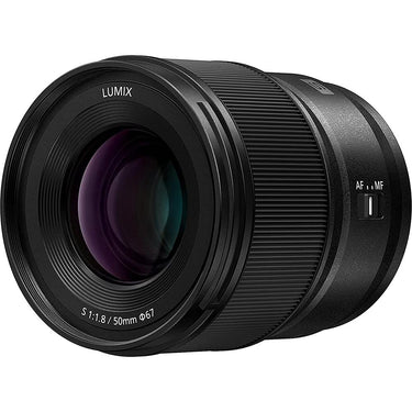 Panasonic LUMIX S 50mm F1.8 Lens for L-Mount Mirrorless Full Frame Cameras - Open Box
