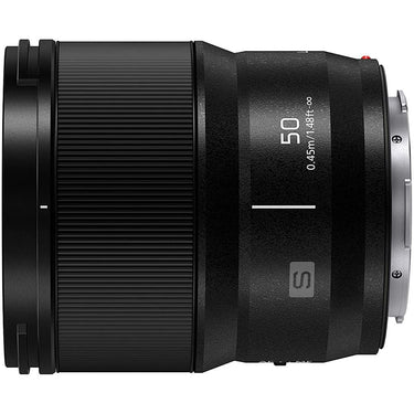 Panasonic LUMIX S 50mm F1.8 Lens for L-Mount Mirrorless Full Frame Cameras - Open Box