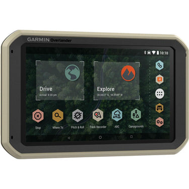 Garmin Overlander On/Off-Road Navigator GPS w/ Built-In Bluetooth + Warranty Bundle