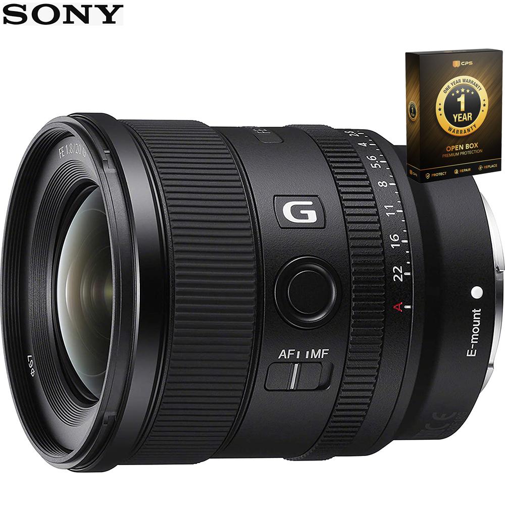 Sony FE 20mm F1.8 G Full Frame Ultra Wide Angle G Lens Open Box+1 Year