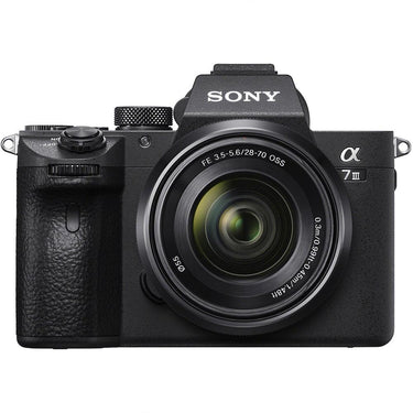 Sony a7III Full Frame Mirrorless Lens Camera w/ 28-70mm Open Box+1 Year Warranty