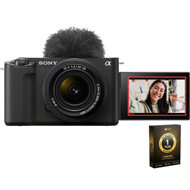 Sony Alpha ZV-E1 Full-Frame ILC Camera & 28-60 Lens OPEN BOX + 1 Year Warranty Pack