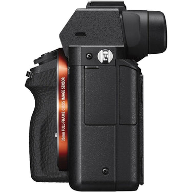 Sony Alpha 7II Mirrorless Interchangeable Lens Camera Body 35mm Prime Lens Bundle