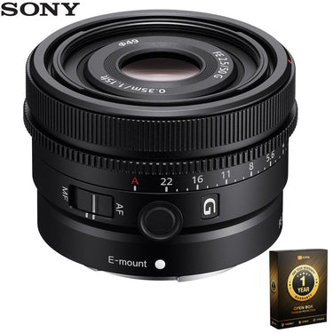 Sony FE 50mm F2.5 G Compact Prime G Lens for E-Mount OPEN BOX + 1 Year Warranty Pack