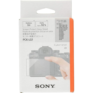 Sony PCKLG1 Screen Protector Glass Sheet for a9 OPEN BOX + 1 Year Warranty Pack