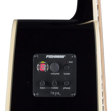 Dean Mako Valor Acoustic Electric Guitar w/ USA War Torn Flag Image