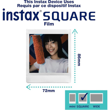 Fujifilm Instax Square SQ1 Instant Camera - Chalk White